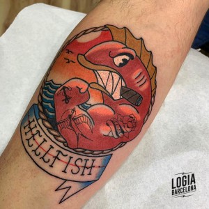 tatuaje-hellfish-brazo-logia-barcelona-julio-herrero  